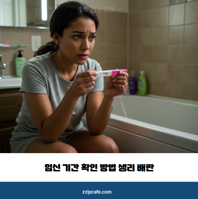 임신 기간 확인 방법 생리 배란 중 질내 사정 정말 괜찮을까요?