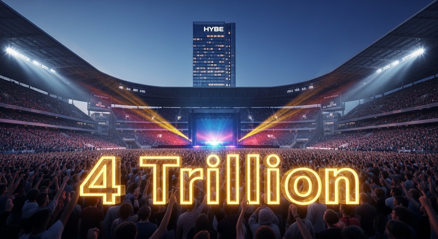 방탄소년단 복귀 하이브 매출 4조원 달성 전망