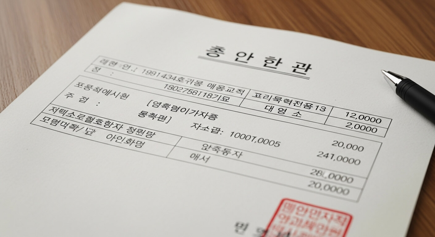 건축물대장 열람