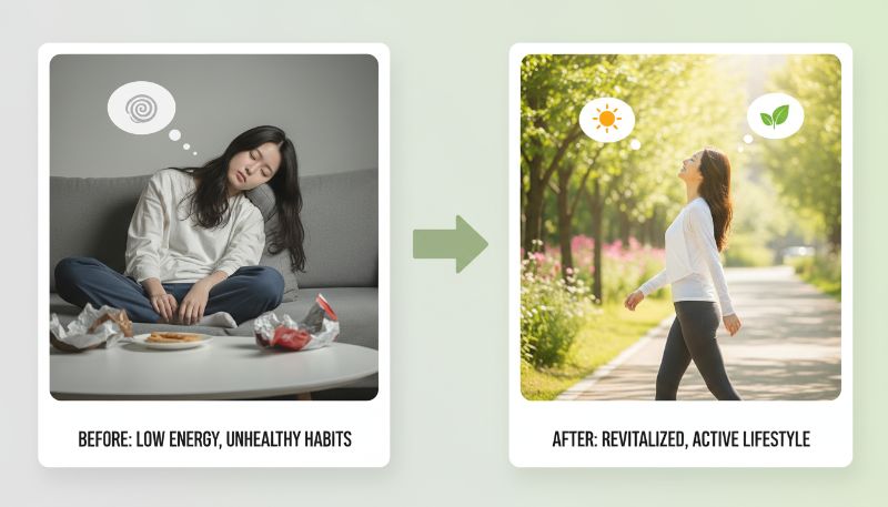 식후 휴식과 식후 가벼운 걷기 생활 습관 비교