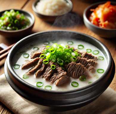 깊고 진한 맛, 곰탕