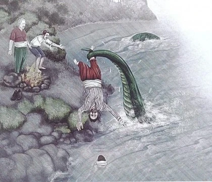 1998년, 목격 사건의 일러스트