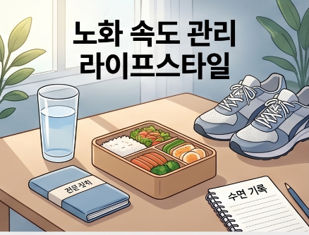 2026 건강 트렌드 저속노화 식단,노화 속도를 늦추는 건강 관리법