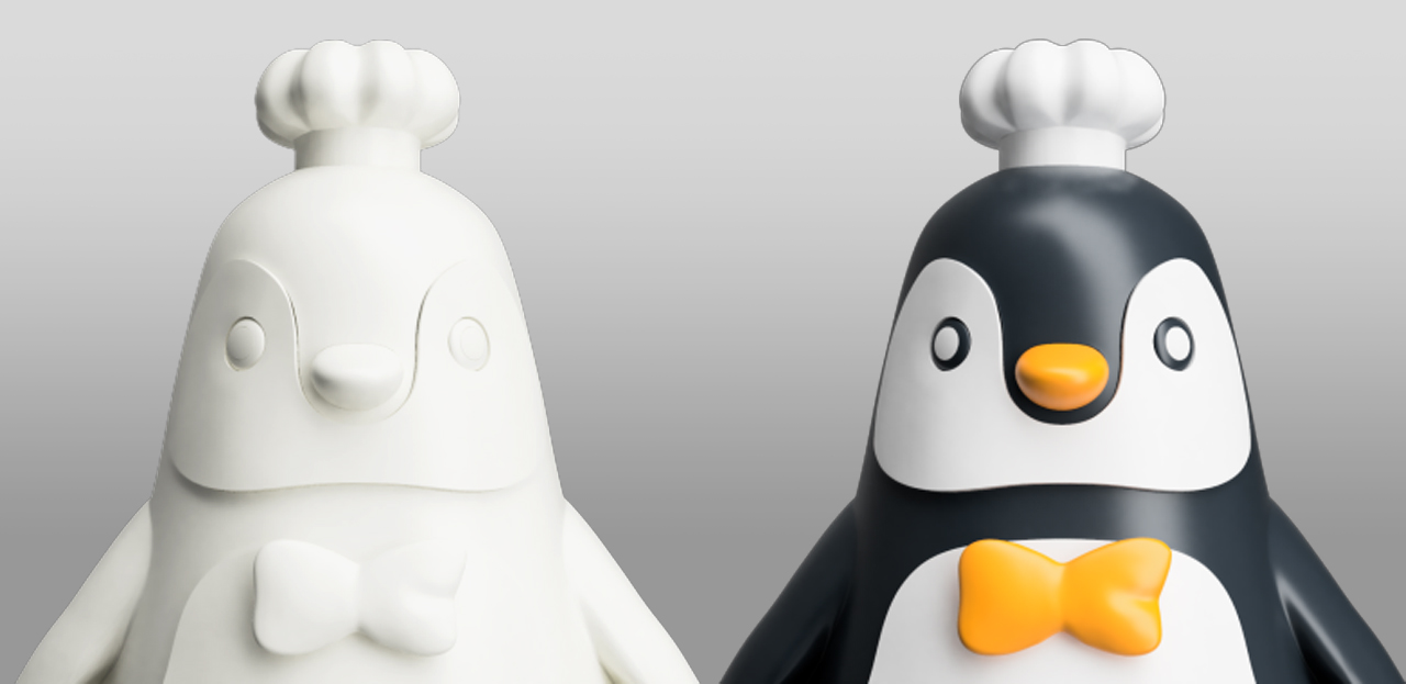 마스코트 3D 모델링