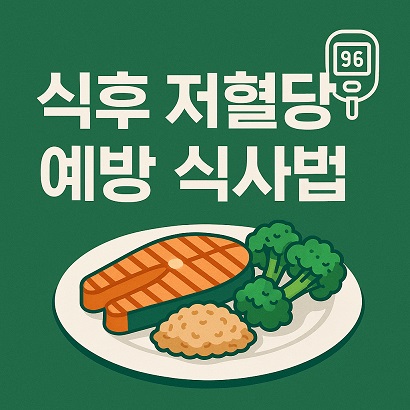 식후 저혈당