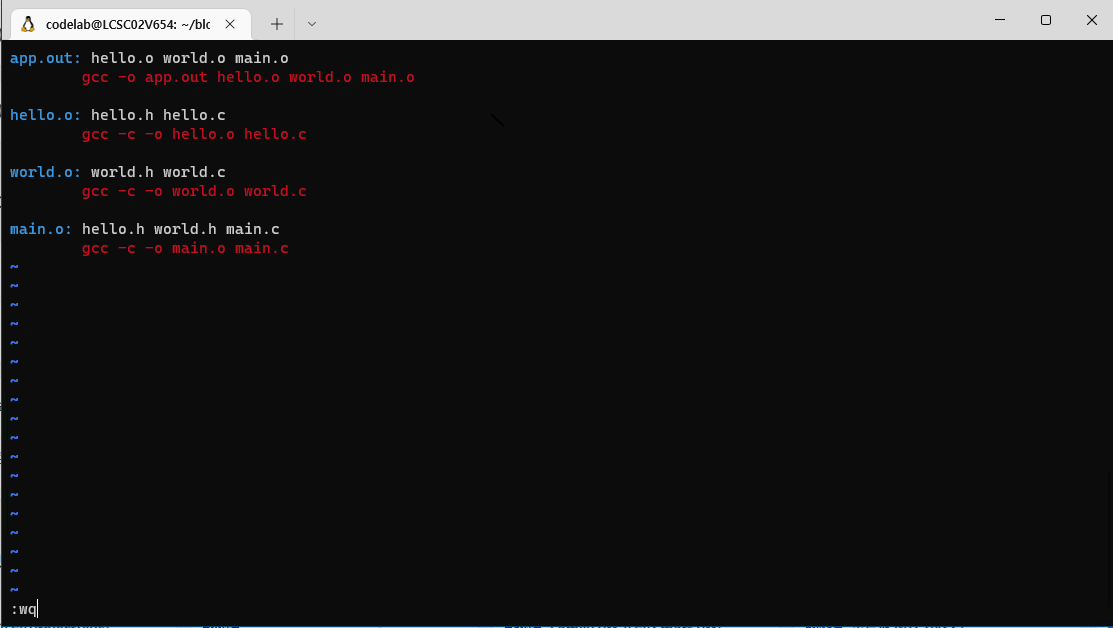 Makefile 예시