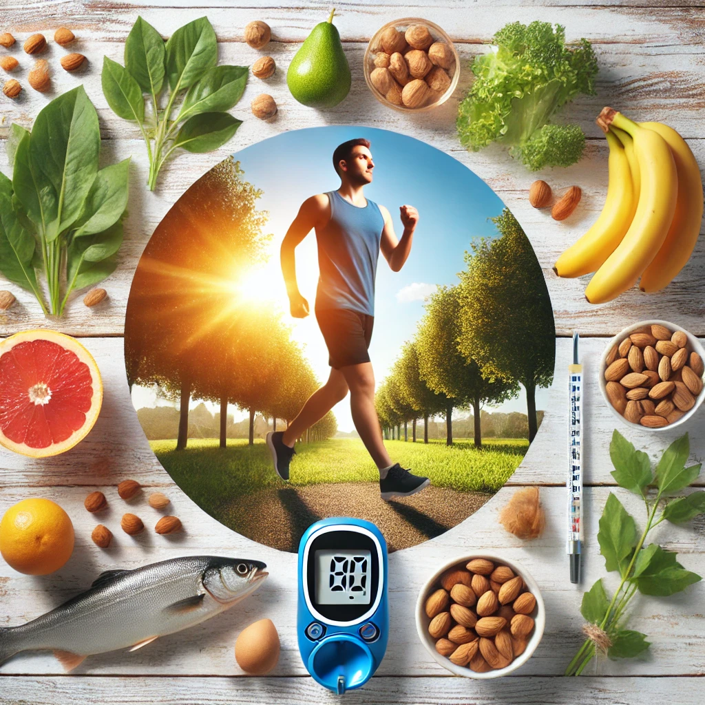 당뇨환자에게 좋은 야채, 견과류 사진