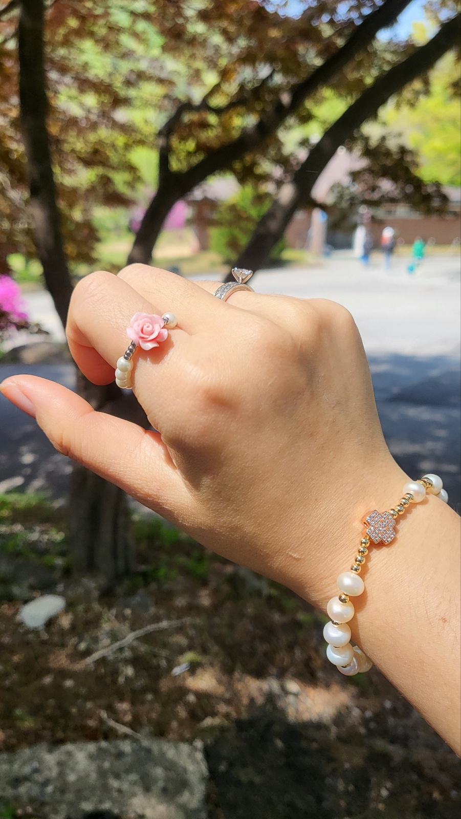 미리내성지 성물방 묵주반지 묵주팔찌 성수