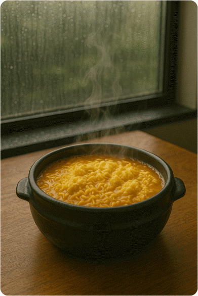 비오는 날 라면계란탕 간단 뜨끈한 국물 추천1