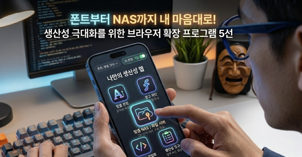 비싼 NAS는 이제 그만! 안 쓰는 노트북을 1분 만에 파일 서버로 만드는 법