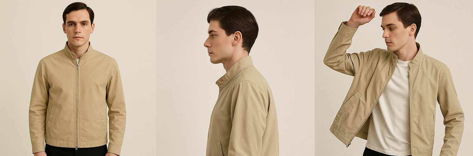 Shooting Know-How and Pose Guides for Various Products - outwear