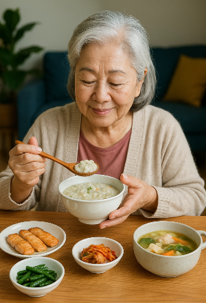 노년의 특별한 식습관
노년의 특별한 식습관, 시니어 전용식단
