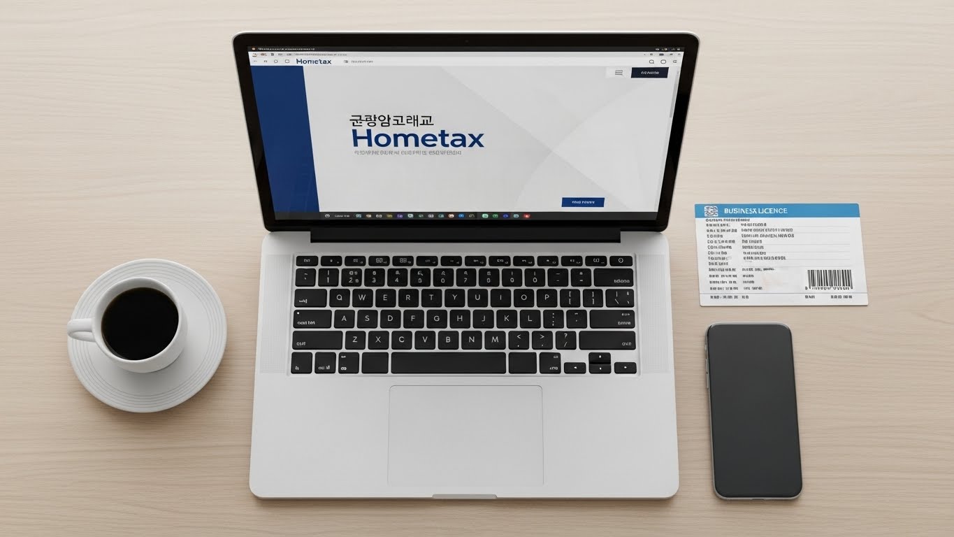 신규사업자&amp;#44; 사업자등록&amp;#44; 홈택스연락처등록