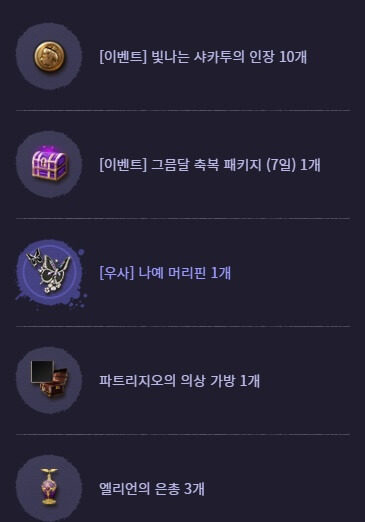 알림혜택 클래스 출시 후 지급