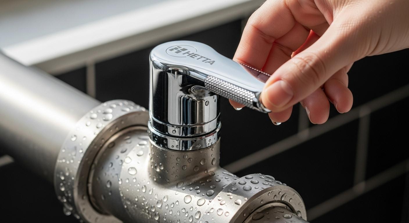 헷다밸브 손잡이