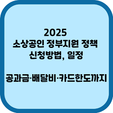 소상공인 공과금 지원금 및 신청 방법 알아보기