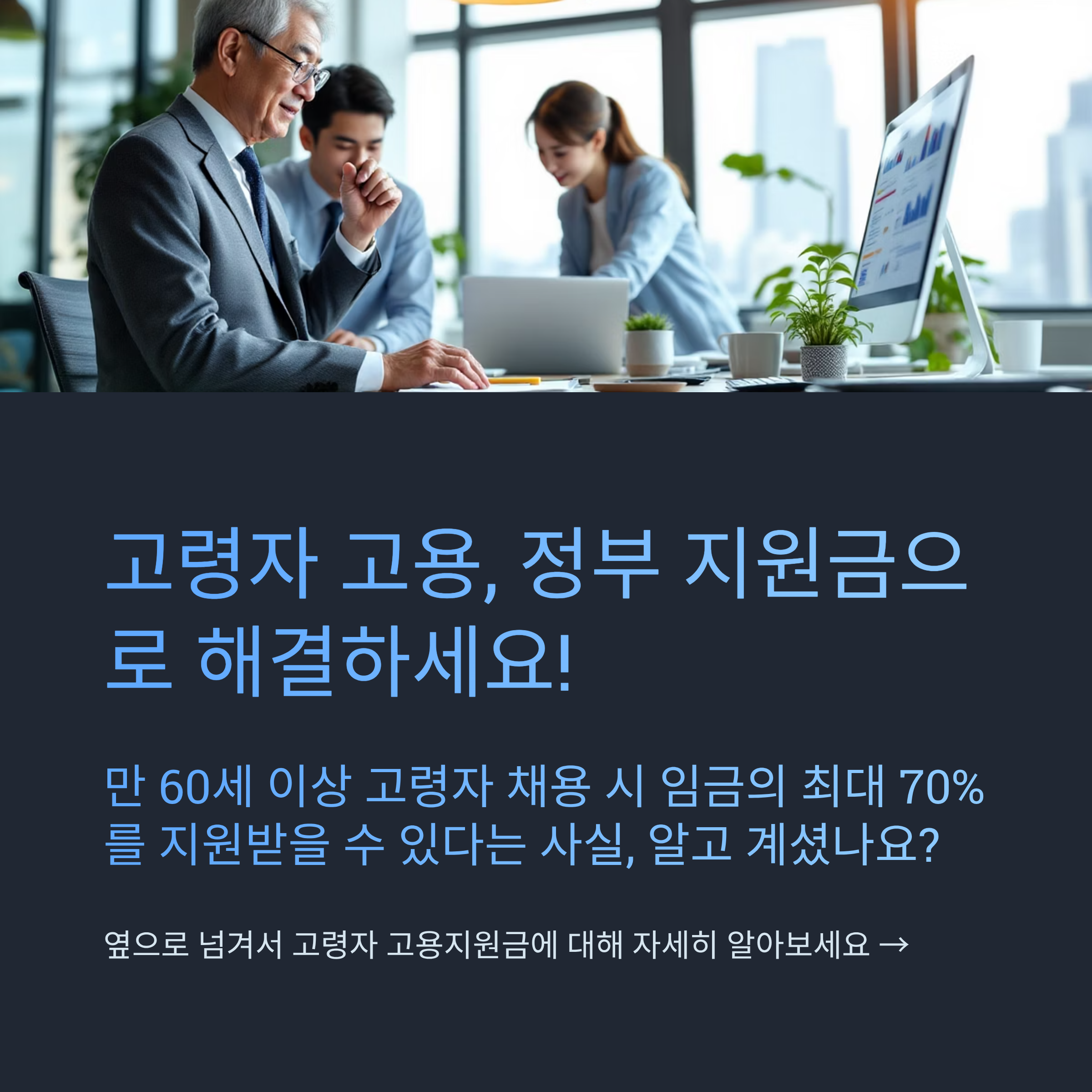 고령자 고용지원금