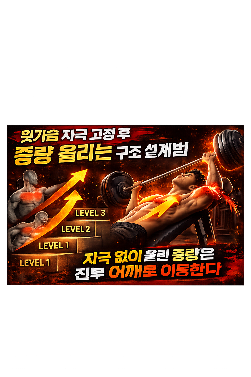 윗가슴 자극 고정 후 중량 올리는 단계별 구조 설계법