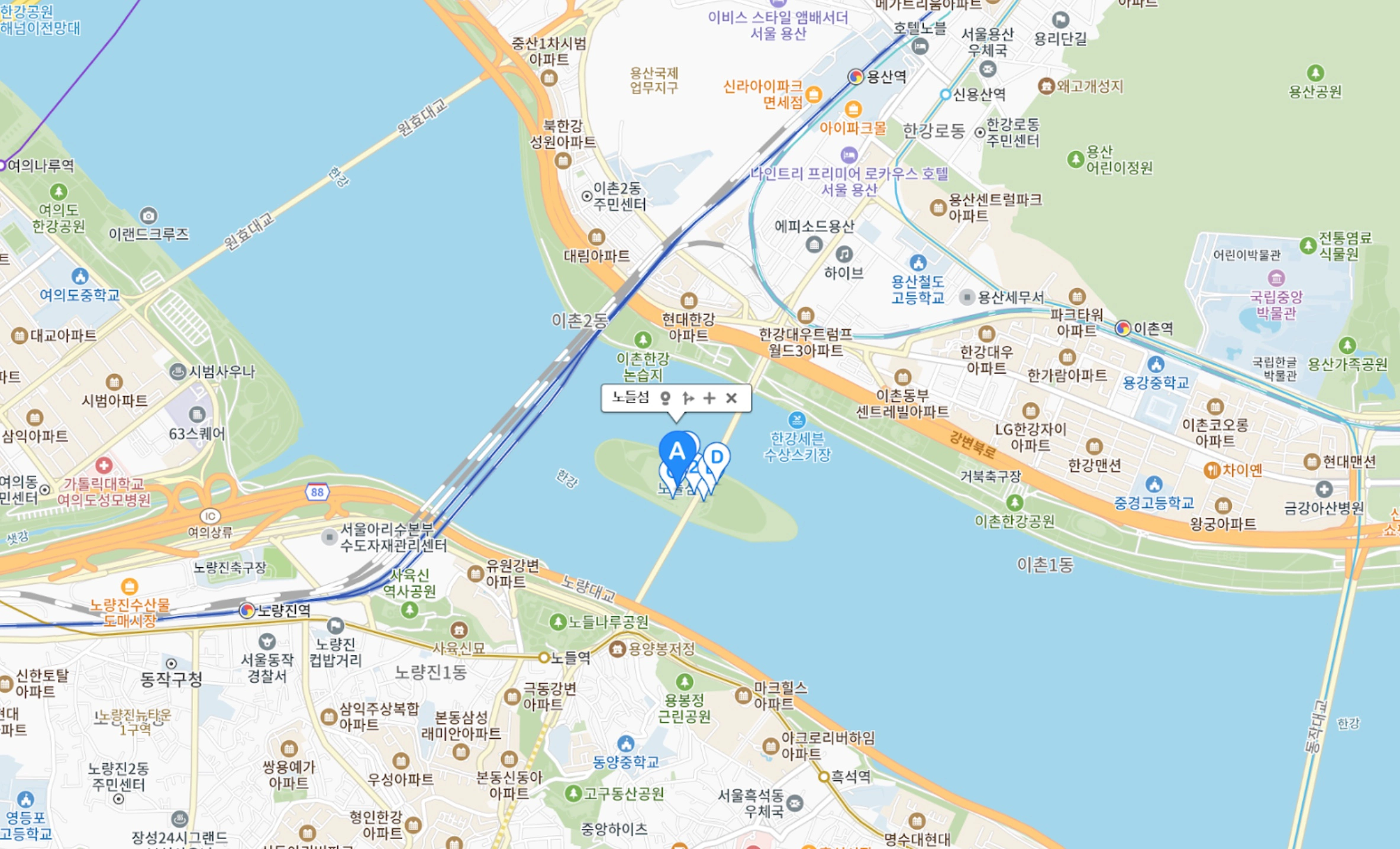 노들섬 가는법
