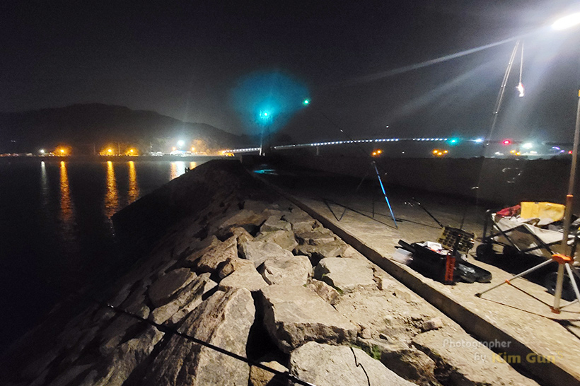 LED 끝보기 캐미 네온 체인지 출조사진