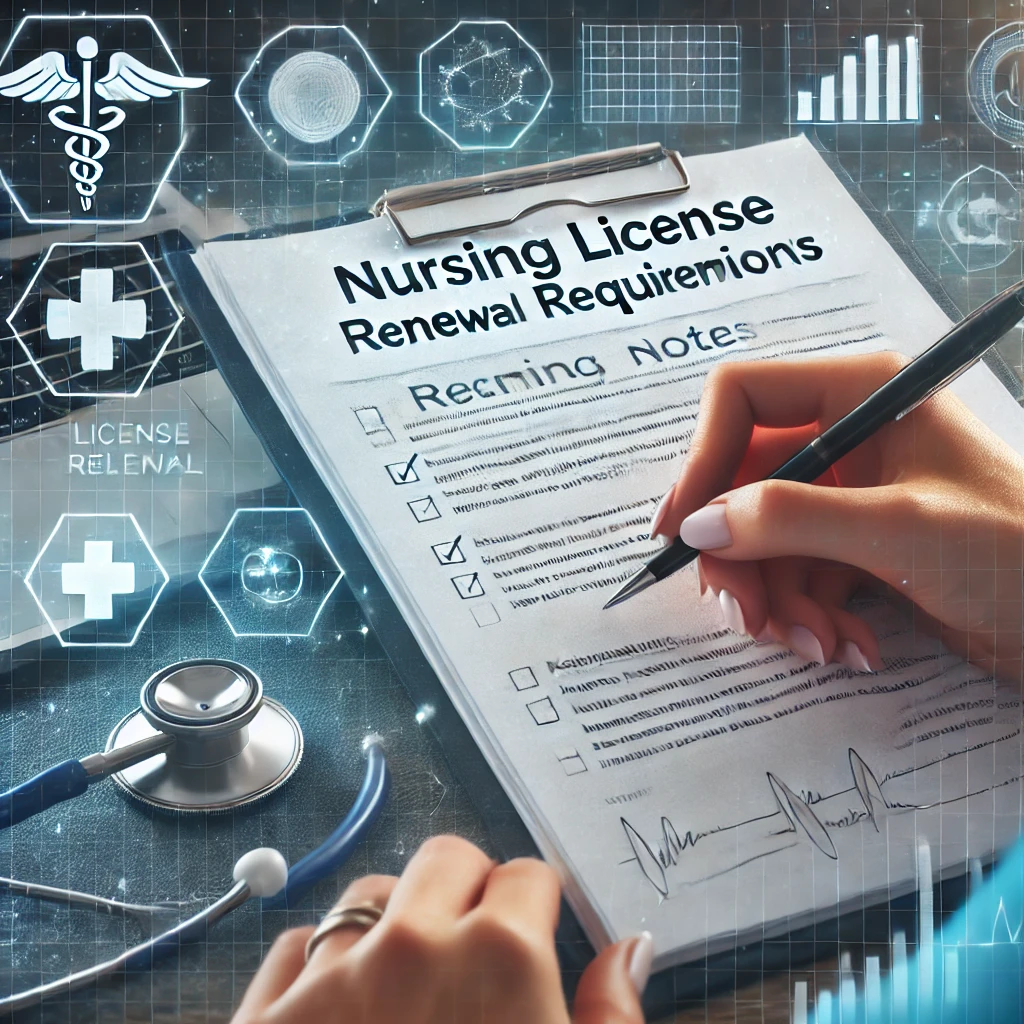 간호사 면허증 발급 갱신 신청방법