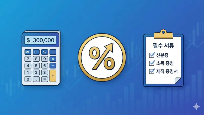 비상금대출 금리, 대출 이자 계산, 300만원 대출 상환