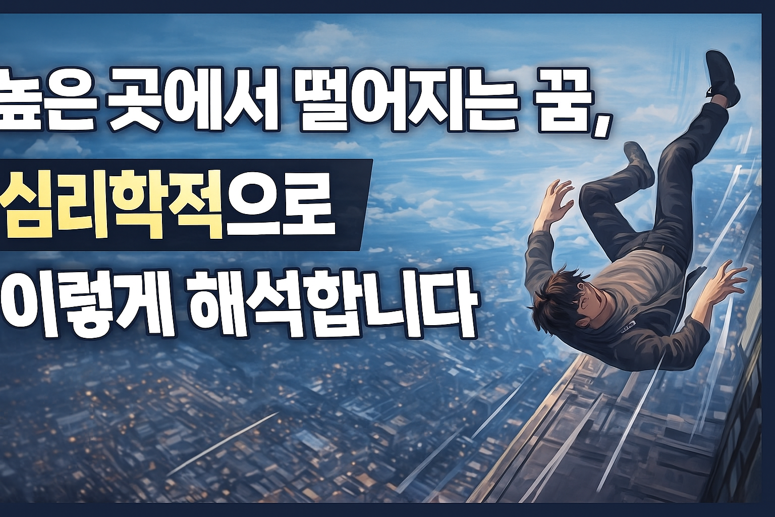 높은 곳에서 떨어지는 꿈