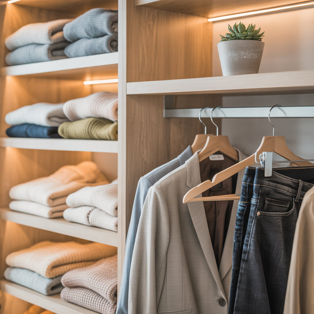 효과적인 옷장 정리법