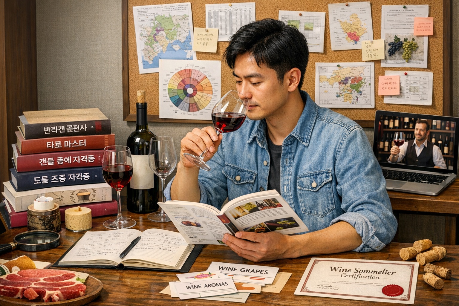 비주류 자격증들 사이에서 와인 소믈리에 자격증 독학으로 가능한지 직접 해봤다