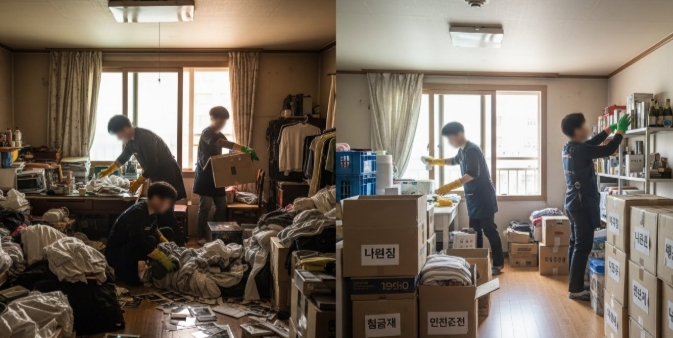 금산 고독사청소 업체
