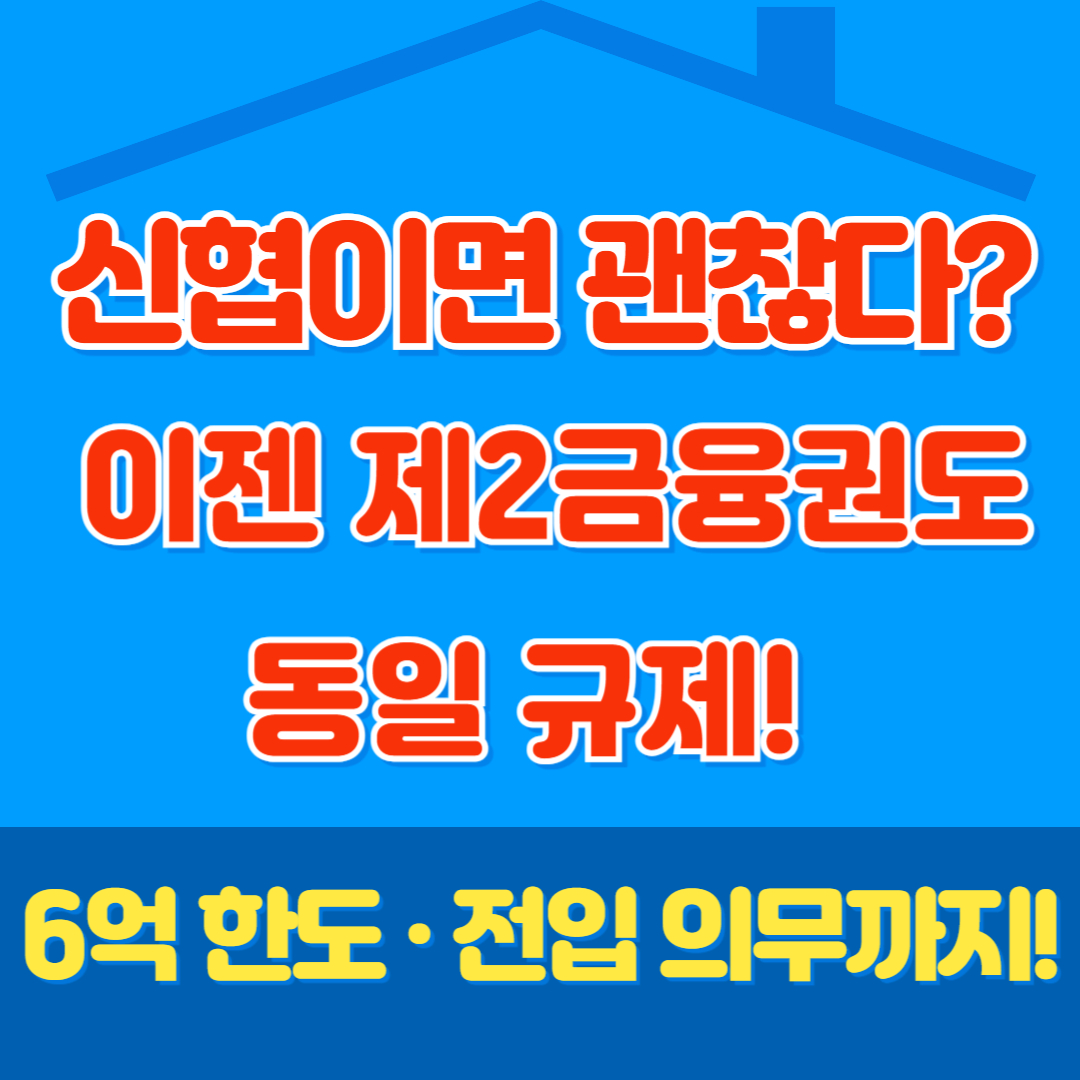 제2금융권 주담대 규제