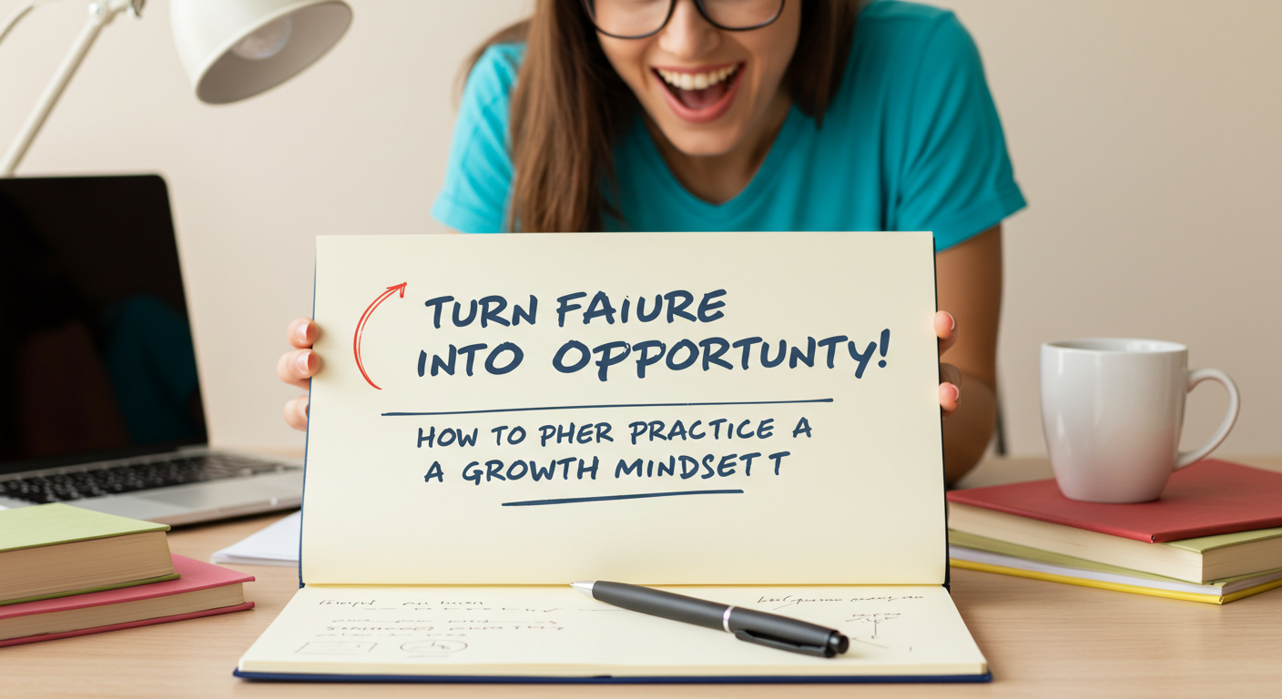 실패를 기회로! 성장 마인드셋 실천 방법 5가지