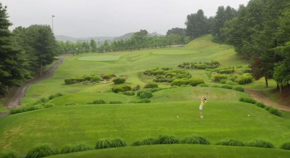 파인코스 4번홀 사진