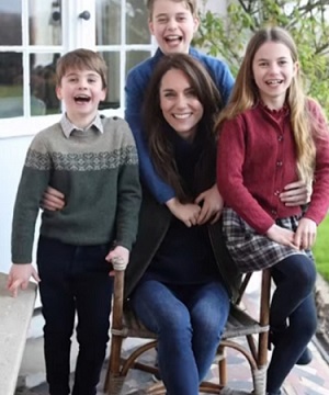 케이트미들턴-가족사진