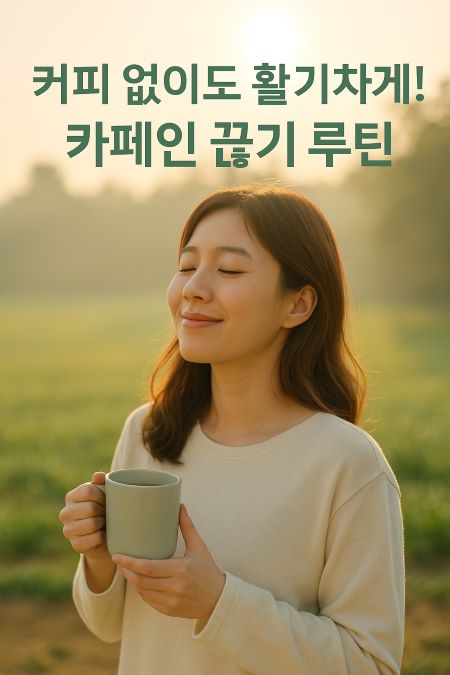 커피 없이도 활기차게