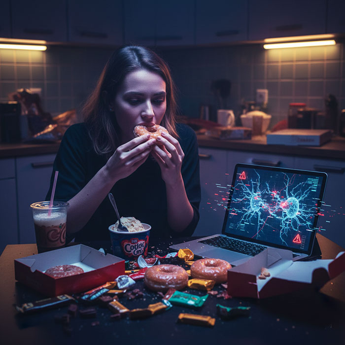 설탕 중독과 '과식' (뇌 기능을 떨어뜨리는 식습관)