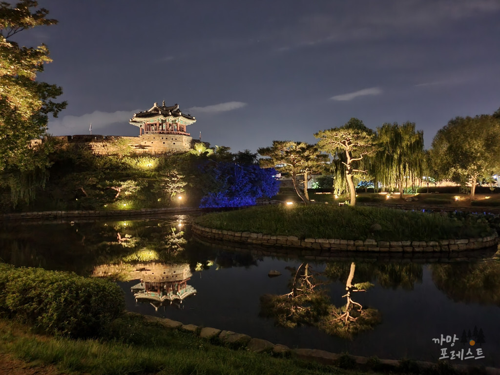 방화수류정 야경