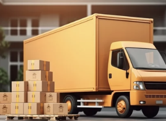 용달이사하는 모습