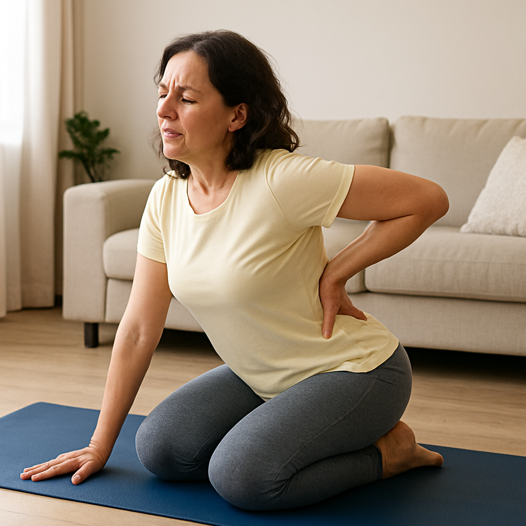 허리회복 루틴 관련 사진.