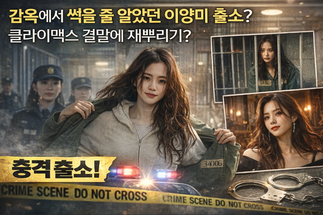 이양미 출소, 드라마 클라이맥스 결말 망쳤나?