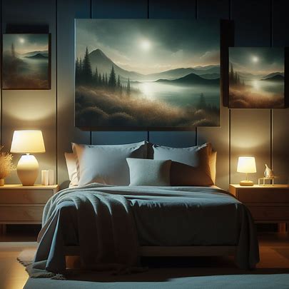 수면을 위한 안정적인 그림