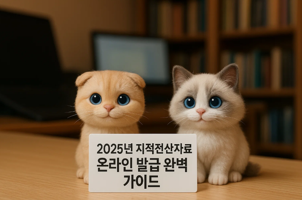 2025년 지적전산자료 온라인 발급 완벽 가이드