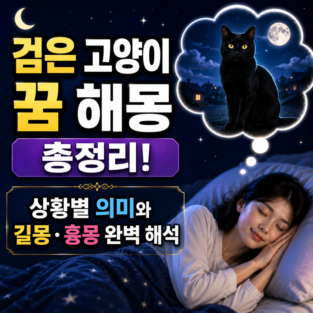 검은 고양이 꿈
