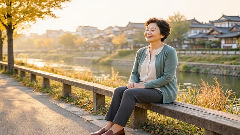 <img src=”heart_melody_morning.jpg” alt=”아침 햇살 아래 마음의 평온을 느끼는 풍경”>