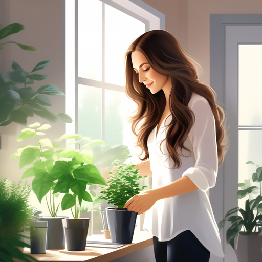 비건 농법으로 집에서 허브 재배하기