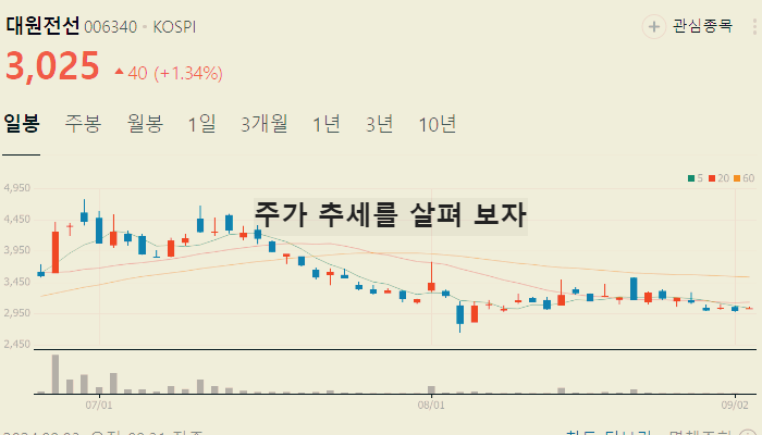 전력설비 관련주 대장주 TOP10