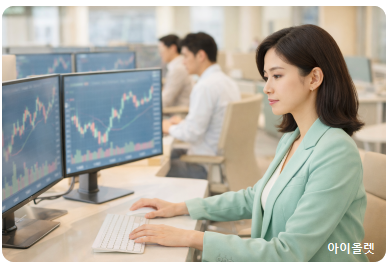 시장 참여자들의 매수와 매도가 가격을 만드는 구조