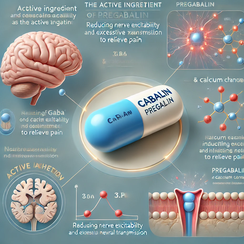 카발린캡슐의 주요 성분과 작용 원리는?