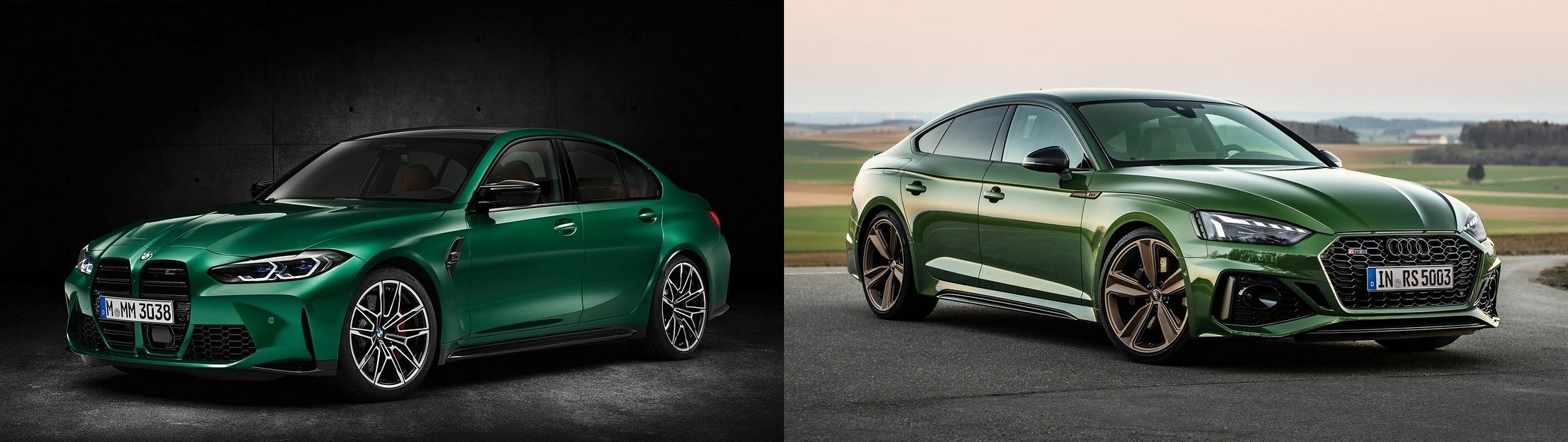 BMW M3, 아우디 RS5 스포트백