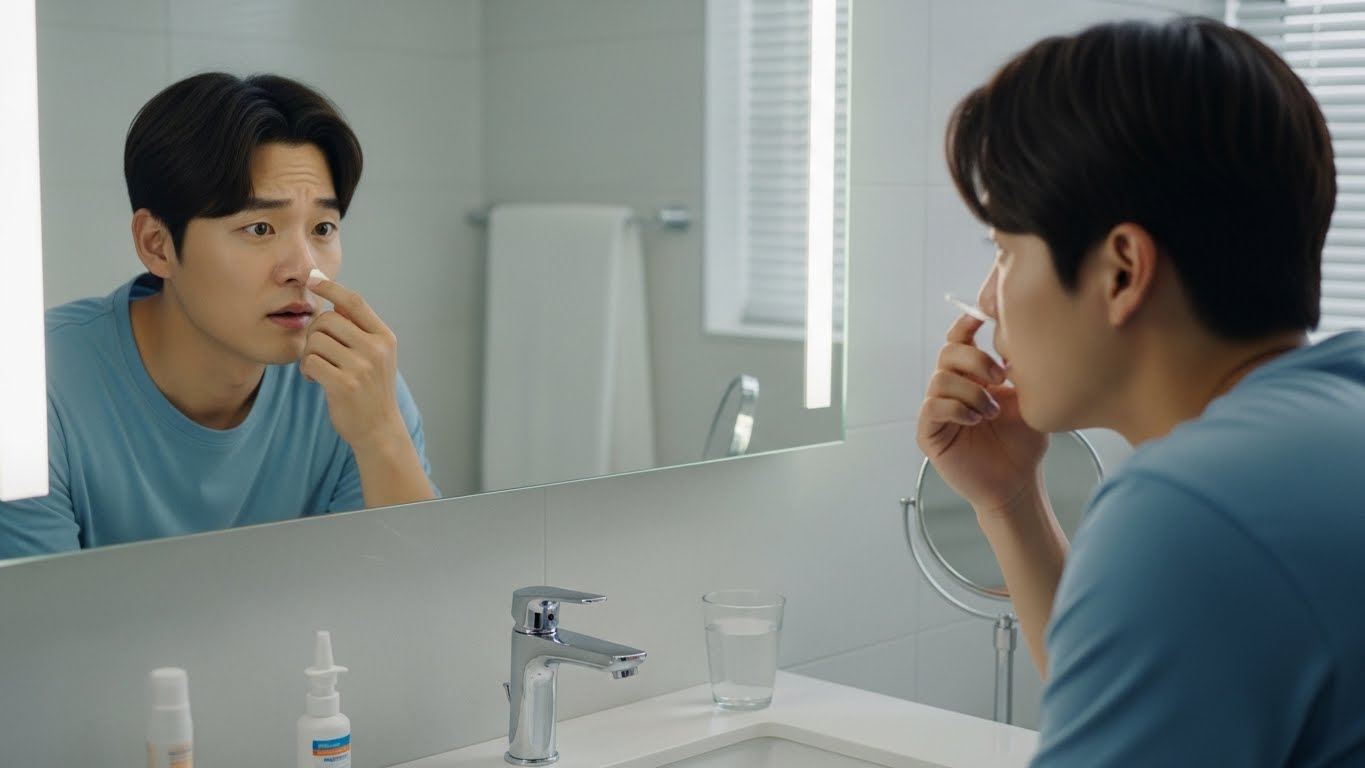 코세척, 코골절